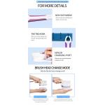 Long Handle Electric Rotating Back Exfoliator Brush
