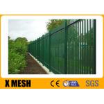 1.8m 17pcs Pales Palisade Fencing Panels For Industrial Plant for sale
