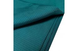 China 166*89 Anti Static Polyester Fabric 5mm Grid For Disposable Protective Gown supplier
