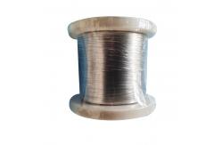 China Pure Nickel Flat Wire Vacuum Melting Processing 0.1 X 1.2 Mm supplier