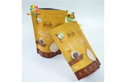China Foil Lamination 1 Gallon VMPET Mylar Stand Up Pouch supplier