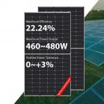 460W 465W Jinko N Type Solar Panels 470W 475W 480W Mono Perc Half Cell Solar Panels for sale