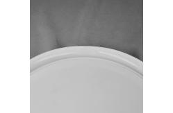 China Round Paint Bucket 25L Plastic White Pail supplier