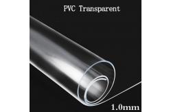 China Soft Durable thickness 1.0mm Clear PVC Tablecloth Customized Size supplier