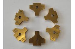 China Dressing Blades For Manual Tip Dresser Customized Shape supplier