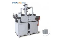 China Semi Automatic PLC Radiator Clinching Machine 1000MM Header Distance supplier