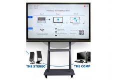 China 350cd/m2 1920x1080 LCD Interactive Touch Screen 1.8mm Bezel supplier