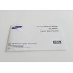 Custom Paper Electronic User Instruction Manual, Horse Riding Offset C2s Folded Leaflet Printing for sale