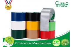 China Personalized Black Electrical Cloth Tape , Cool Fabric Duct Tape For Packing supplier