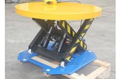 China Manual Shrink Wrap Turntable For Wrapping Pallet Wrapper Safety Adjustable 2200lbs supplier