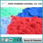 RAL 1002 Pure Polyester Powder Coating 3mm Crook 12 Mos Shelf Life for sale