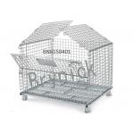 BN6150107 Industrial Wire Containers , Folding Wire Mesh Container 32 X 24 Inch for sale