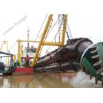 Horizontal Displacement Device Sand Dredging Machine With Anchor Boom for sale
