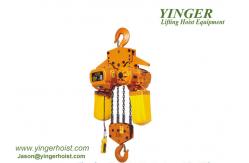 China High Efficiency Electric Chain Hoist Customized Color With Waterproof Push Button 10 ton electric chain hoist supplier