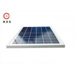 15W Polycrystalline Custom Solar Panels With 3.2mm Low Iron Tempered Glass for sale