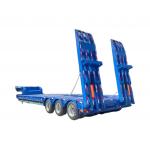 CIMC 100 Ton Container Transport Truck Lowbed Semi Trailer for sale