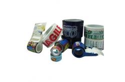 China 3 Inches Long lasting Printed Packaging Tape Low Noise Strong Adhesive supplier