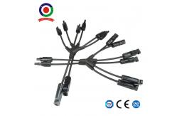 China OEM Anti Aging 1 To 3 Y Branch Solar Panel Parallel Connectors supplier