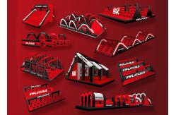 China Event Giant Insane Inflatable Obstacle Challenges Water - Proof Anti - UV supplier
