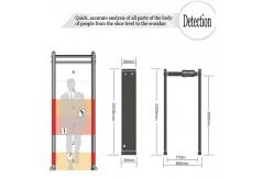 China Secuera 255 Adjustable Sensitivity Door Frame Metal Detector 3 Years Warranty supplier