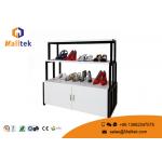 Customised Pure Wood Display Rack Decorative Advertising Steel Frame for sale