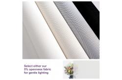 China Roller Blind Plain Weave PVC Coated Polyester Sunscreen Fabric For Window Blinds supplier