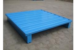 China Customized Warehouse Storage Stackable Metal Heavy Duty Steel Pallet supplier