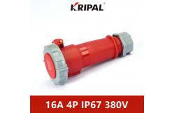 China IP67 16A 32A PC Industrial Three Phase Connector IEC Standard supplier