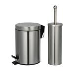 Sustainable Style Rolling Cover Type 3L/5L/8L/12L/20L/30L SS Round Trash Bin with Foot Pedal Stainless Steel for sale