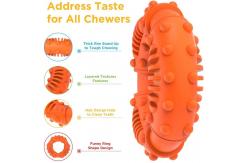 China Indestructible Strong Toughest Natural Rubber Chew Toys For Dogs supplier