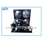 Water Cooling Refrigeration Condensing Units , Horizontal cold room condensing unit Black R22  4-30HP for sale
