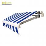 Automatic Aluminum Waterproof Semi- Cassette Balcony Retractable Outdoor Awning for sale