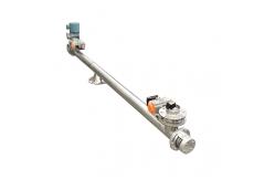 China 1 - 40m Length Customized Screw Conveyor  2m3/H - 12m3/H Charging Capacity supplier