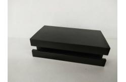 China Oxidizing Sand Blast Black Aluminum Window Profiles , High Precise T Slot Aluminum Profile supplier