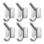Sturdy and Durable Adhesive Hooks for Bathroom Kitchen Bedroom Office School Hotel Store and Easy to Clean for sale