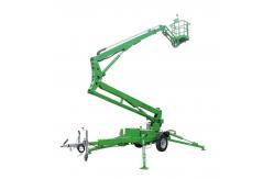 China 60 Ft Towable Boom Lift Trailer Mounted Boom For Construction And Maintenance supplier