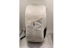 China White Pickleball Racquet Bag With Zipper Closure and Side Thermo Pockets supplier