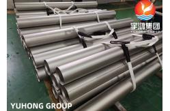 China ASTM B514 Incoloy 800H Nickel Alloy Welded Pipe Pickling Surface Hydrocarbon Cracking supplier