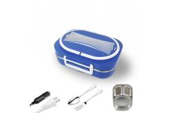 China PP Electric Lunch Boxes 60W Stainless Steel Heated Lunch Box Multi Function OEM supplier