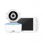 0.3Mega 720P Baby Monitor 5 Inch Screen Wireless Video Baby Monitor With Rotating Camera for sale