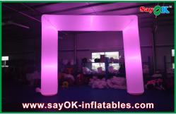 China Halloween Inflatable Arch Customized Square Inflatable Finish Line Arch For Party / Wedding supplier