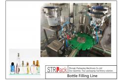 China 5-100ML Vacuum Perfume Filling And Capping Machine Large Capacity With Valve Placer supplier