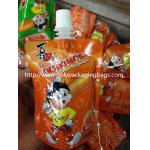 Customized Jelly Packaging Stand Up Spout Pouch in Laminated Plastic for sale