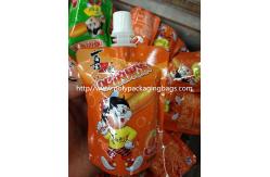 China Customized Jelly Packaging Stand Up Spout Pouch in Laminated Plastic supplier