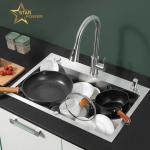 304 Kitchen Hand Sink Large Single Sink for Commercial for sale