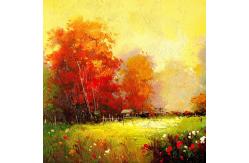 China Digital Printing Canvas Backdrop Wall Interior Decoration Oil Canvas supplier