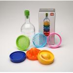 Multifunctional 8 In 1 Kitchen Tool Set Juice Bottle Grater Fruit And Vegetable Cups for sale
