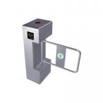 Anti Rust Vertical Swipe Card Swing Turnstile Gate 304 Stainless Steel For Crowd Control System for sale