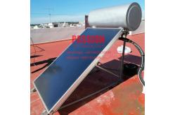 China Close Circulation 200L Flat Panel Solar Water Heater Flat Plate Solar Collector supplier