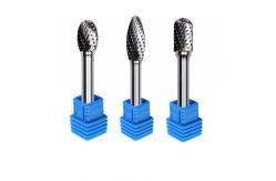 China 14 Long Shank Set 3mm Carbide Rotary Burr For Polishing supplier